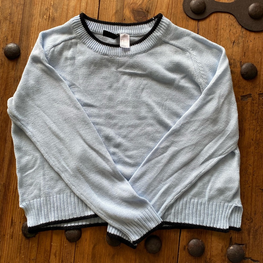 H&M | Baby Blue Knit Sweater